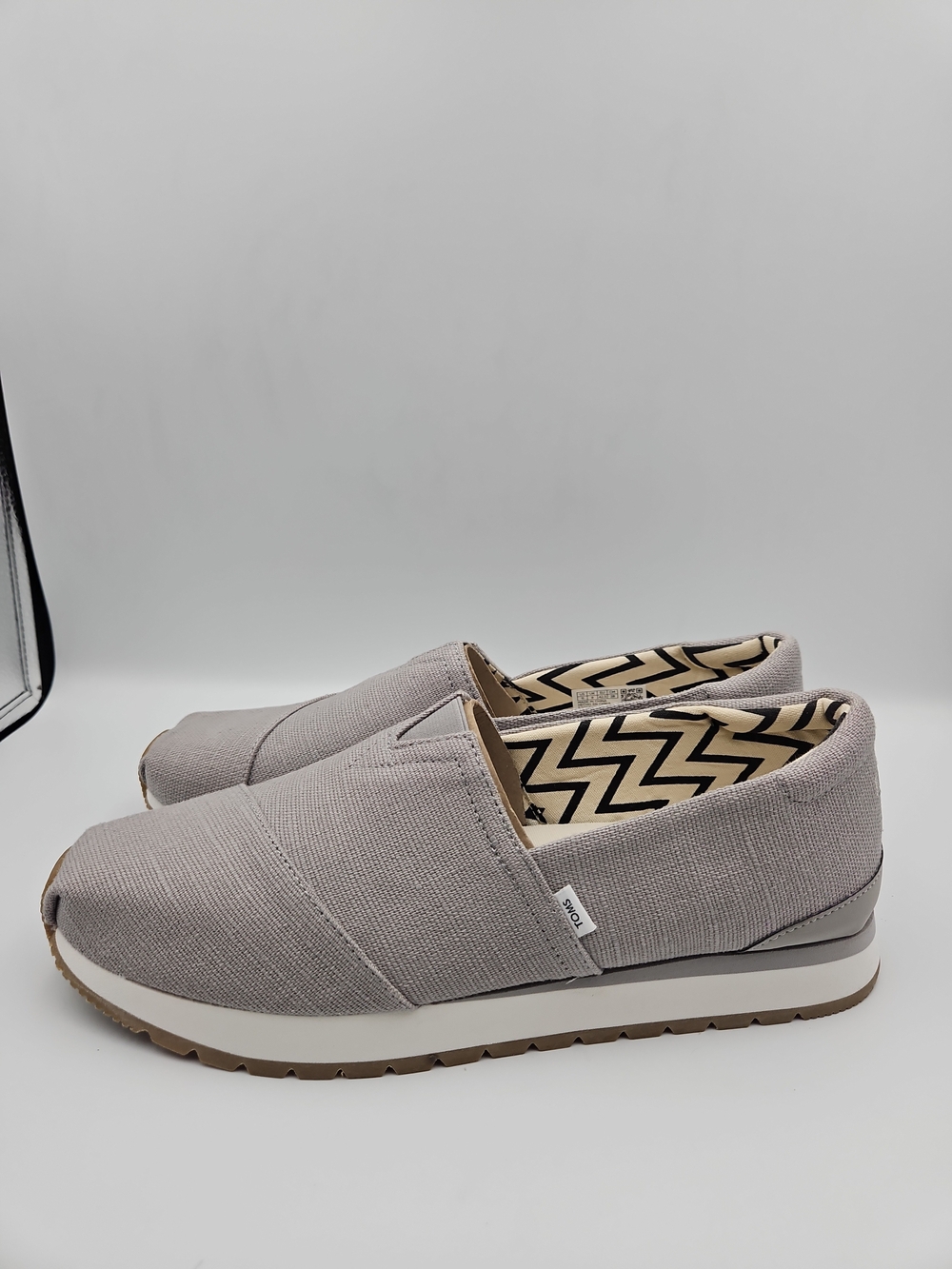 Toms Women's Slip-On Casual Sneakers in Light Gray